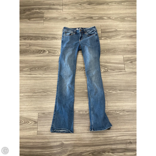 Jeans Boot Cut By Hollister In Blue, Size: 4