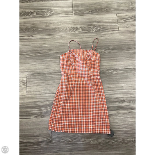 Dress Casual Short By Aeropostale In Plaid Pattern, Size: M