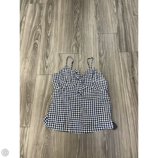 Tank Top By Old Navy In Plaid Pattern, Size: L