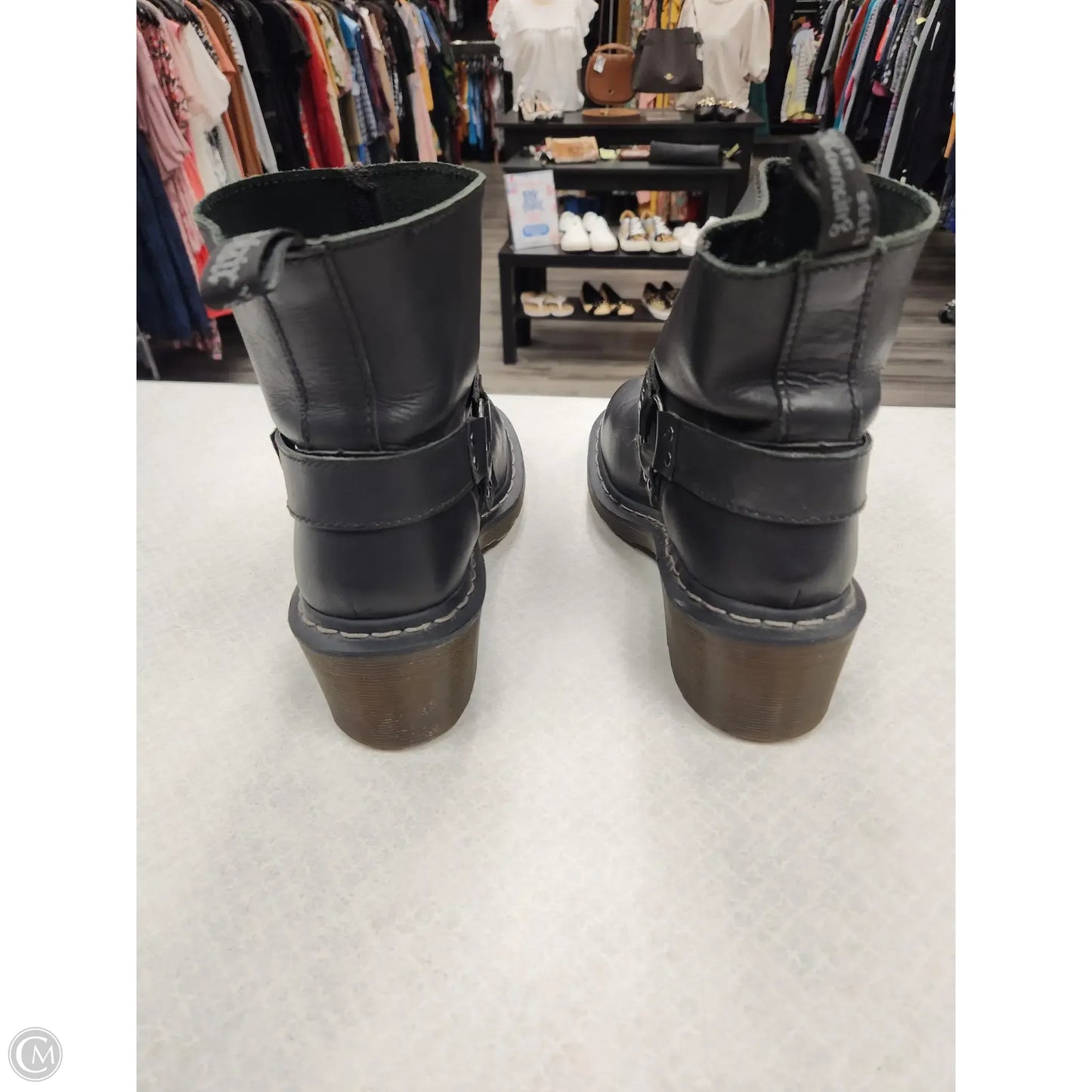 Boots Combat By Dr Martens In Black, Size: 8