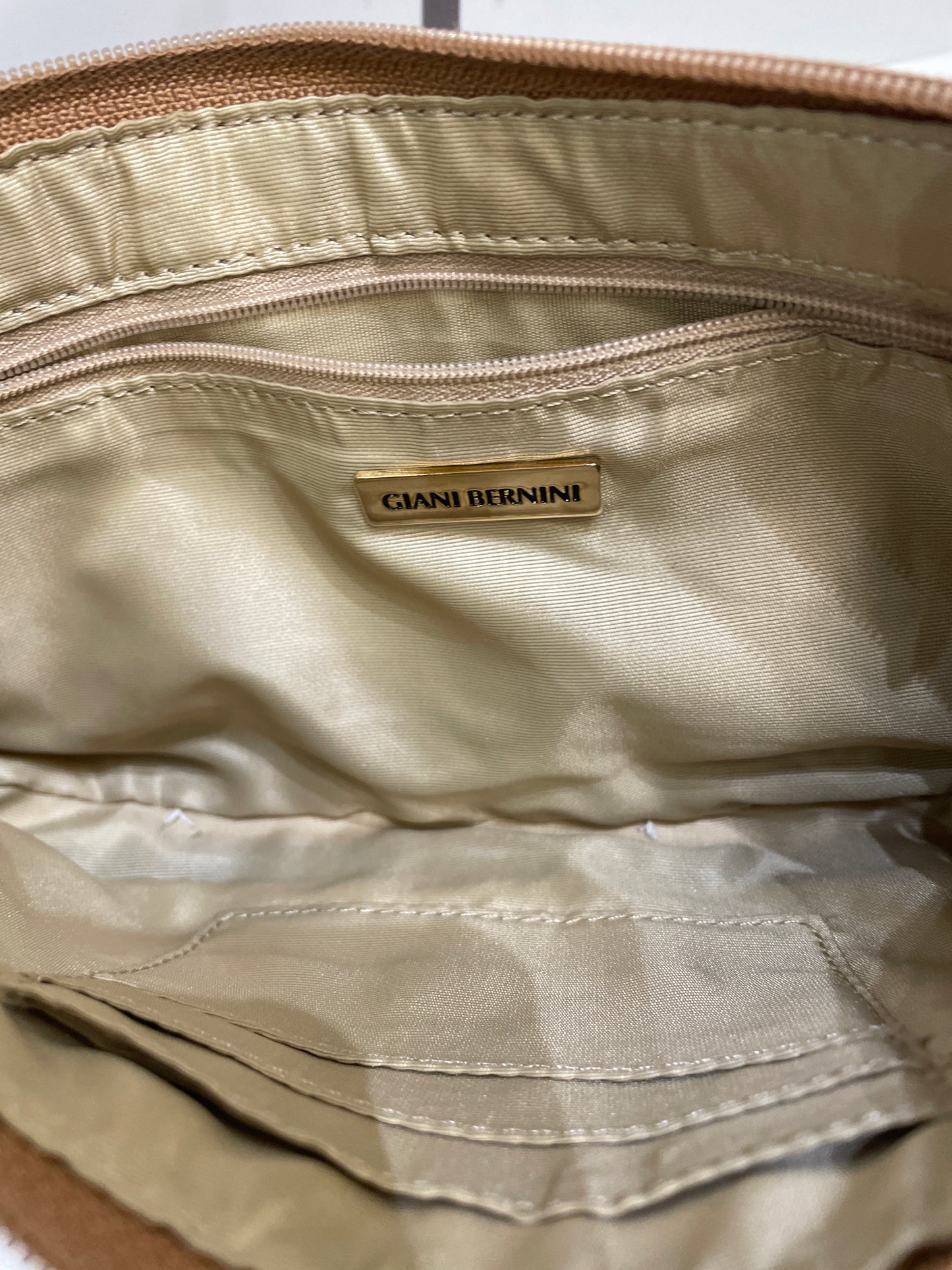 Handbag Leather By Giani Bernini, Size: Small