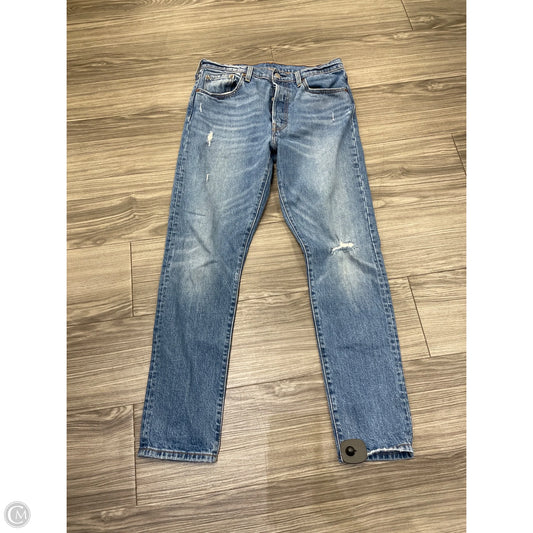 Jeans Skinny By Levis In Blue, Size: 6