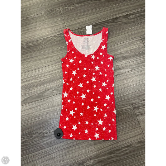 Tank Top By Faded Glory In Red, Size: M