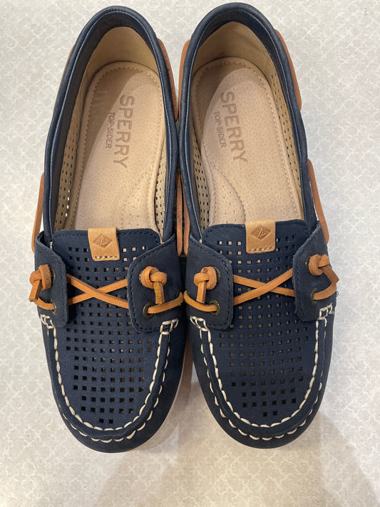 Shoes Flats By Sperry In Blue, Size: 6