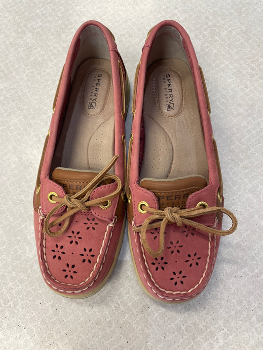 Shoes Flats By Sperry In Pink, Size: 6