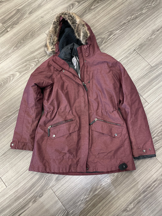 Coat Puffer & Quilted By Columbia In Red, Size: Xl