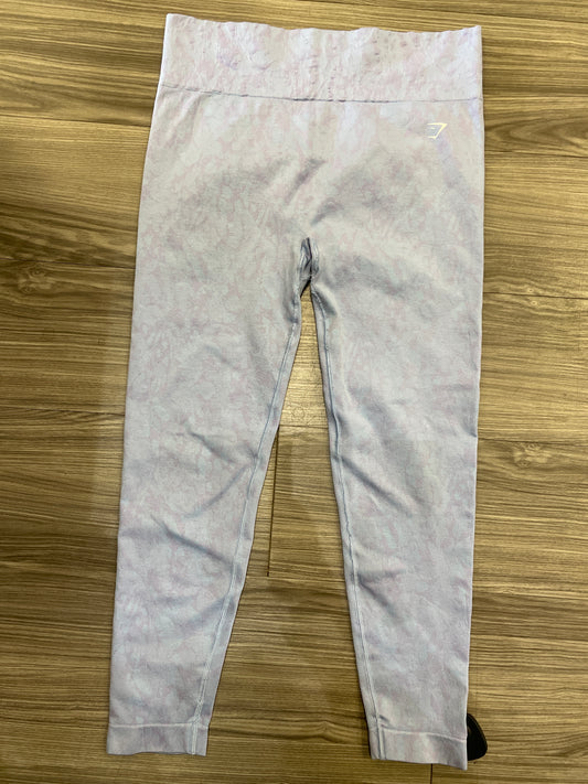 Athletic Leggings By Gym Shark In Purple, Size: Xxl