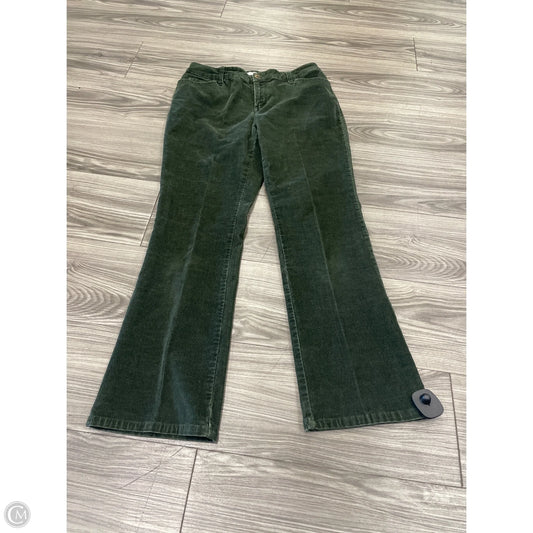 Pants Corduroy By St Johns Bay In Green, Size: 8