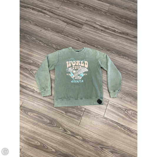 Sweatshirt Crewneck By Zutter In Green, Size: L
