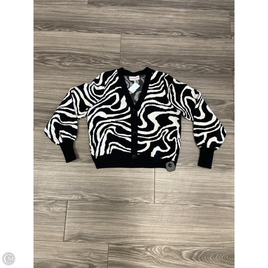 Bolero By Clothes Mentor In Black & White, Size: M