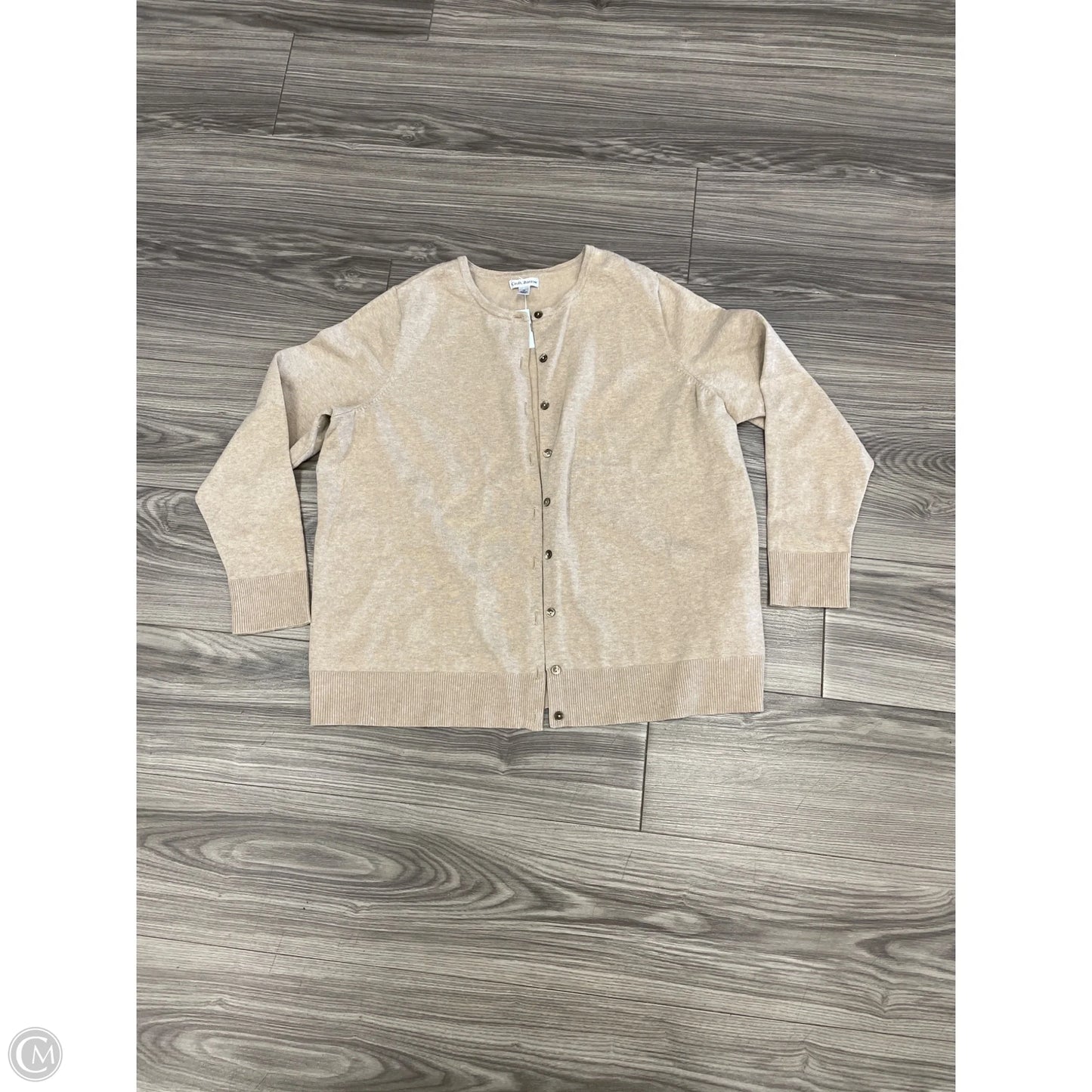 Bolero By Croft And Barrow In Beige, Size: Xl