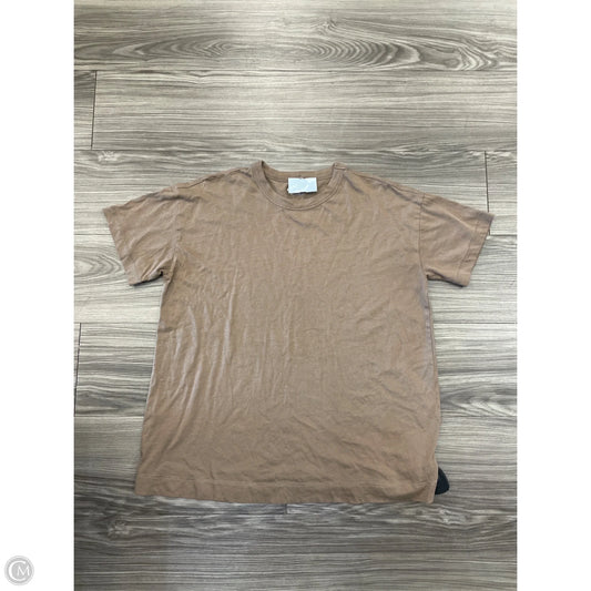 Top Short Sleeve By Old Navy In Brown, Size: S