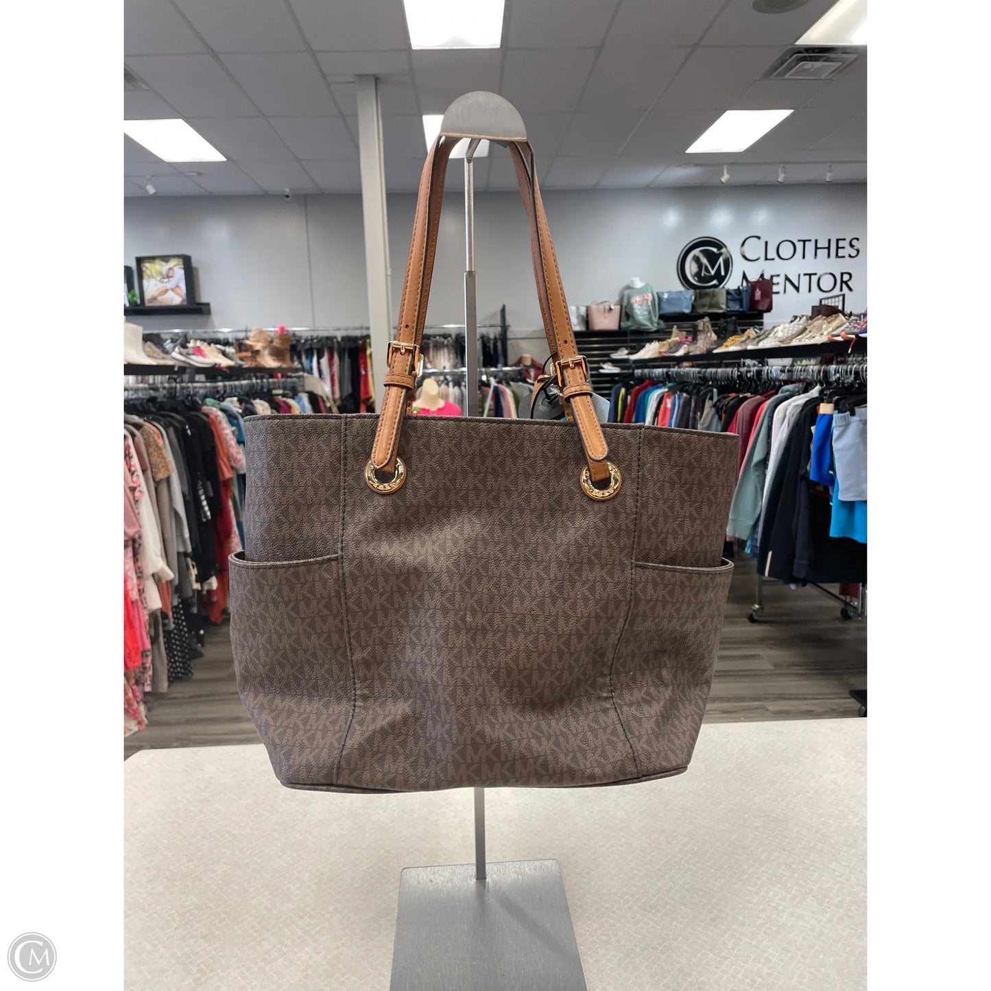 Tote Designer By Michael Kors, Size: Large