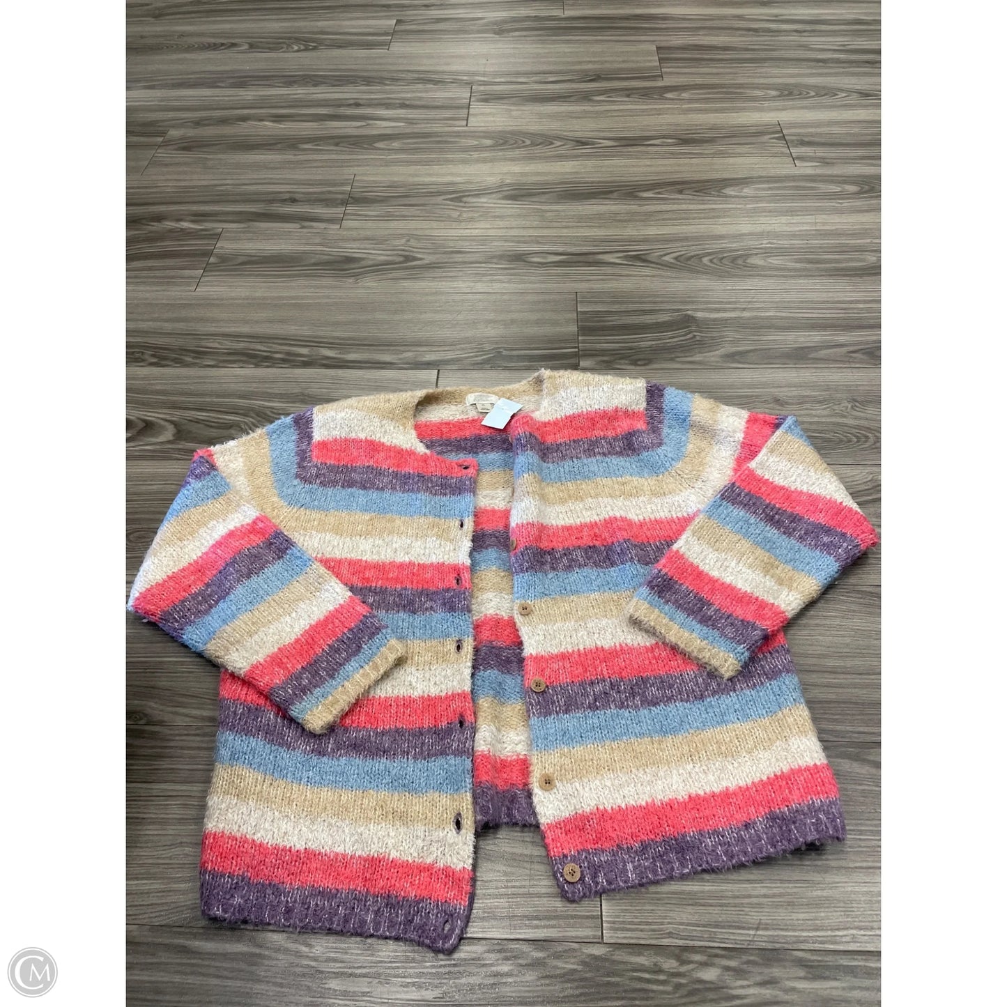 Bolero By Christopher And Banks In Striped Pattern, Size: Xl