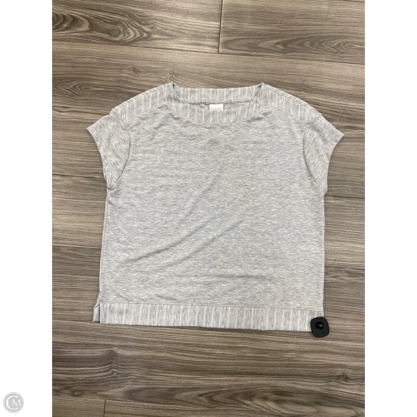 Top Long Sleeve Basic By Chicos In Grey, Size: Xl