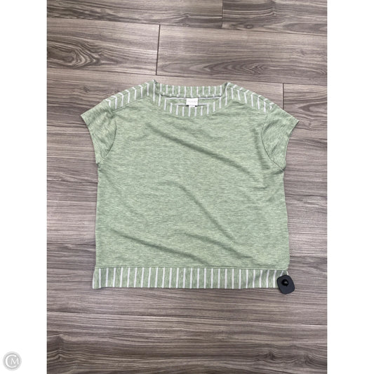 Top Long Sleeve Basic By Chicos In Green, Size: Xl