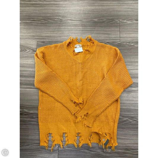 Sweater By Caren Sport In Yellow, Size: 3x