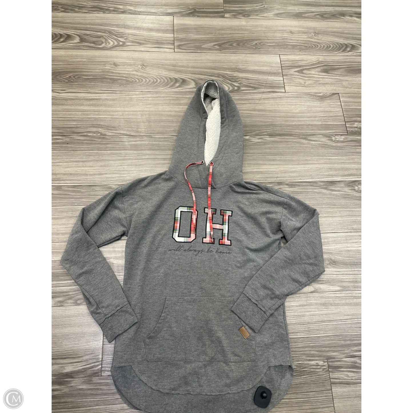 Sweatshirt Hoodie By Maurices In Grey, Size: Xs