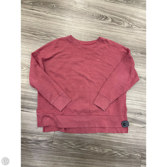 Sweatshirt Crewneck By Time And Tru In Red, Size: Xl