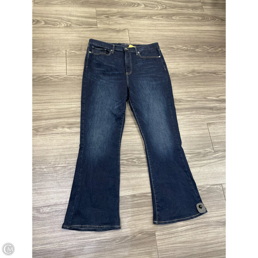 Jeans Flared By Lucky Brand In Blue, Size: 16