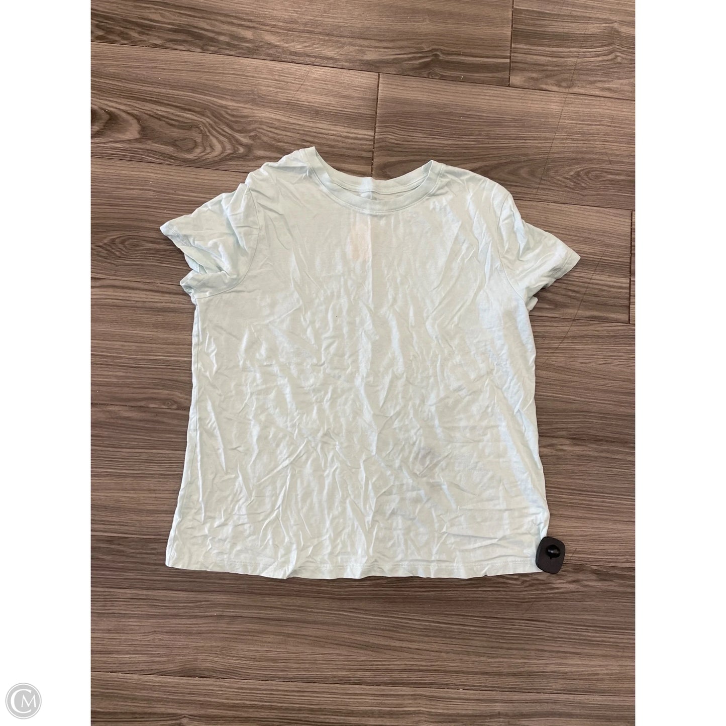 Top Short Sleeve Basic By A New Day In Teal, Size: Xxl