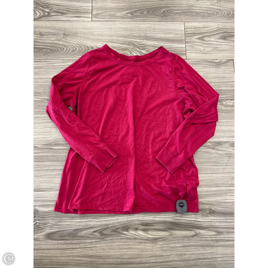 Top Long Sleeve Basic By Torrid In Red, Size: 2x