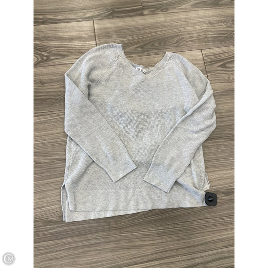 Top Long Sleeve By Gap In Grey, Size: L