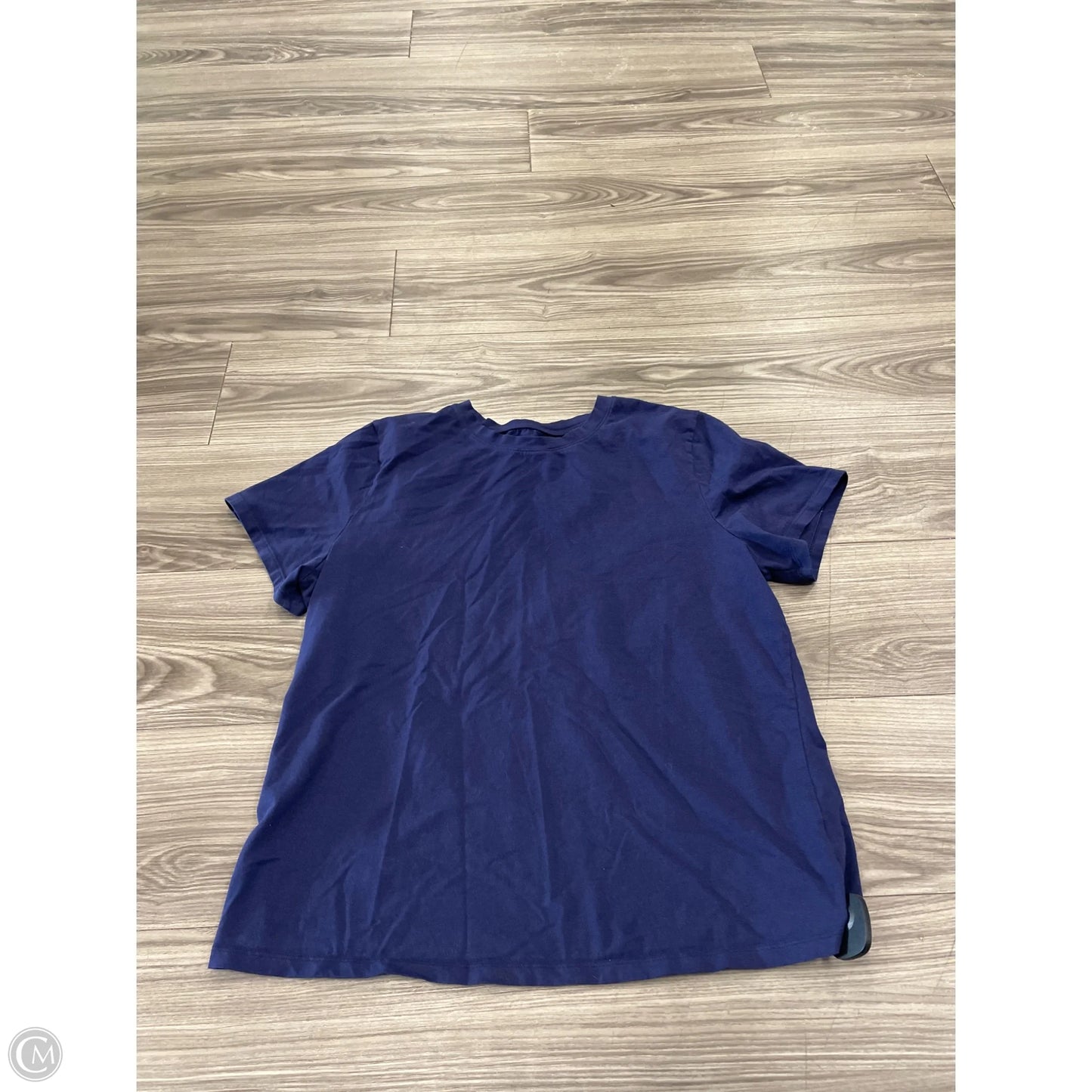 Top Short Sleeve Basic By A New Day In Navy, Size: Xl