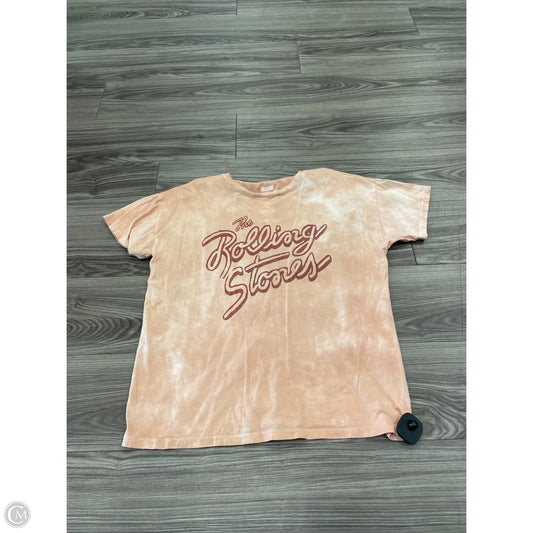 Top Short Sleeve By Clothes Mentor In Orange, Size: M