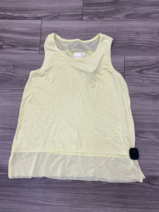 Tank Top By Chicos In Yellow, Size: Xl