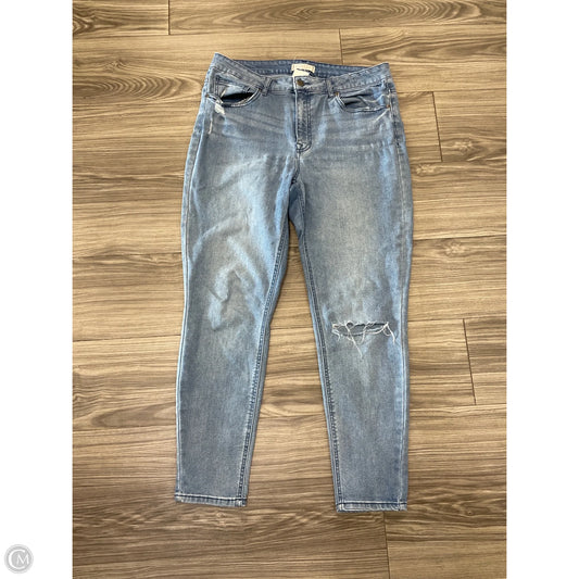 Jeans Skinny By Harper In Blue, Size: 12