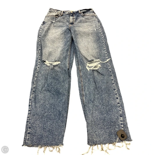 Jeans Wide Leg By Vervet In Blue, Size: 14