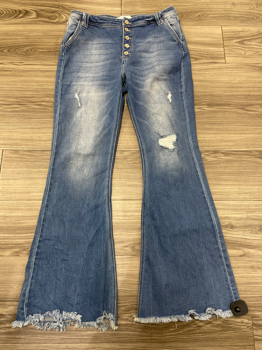 Jeans Wide Leg By Kancan  Size: 15