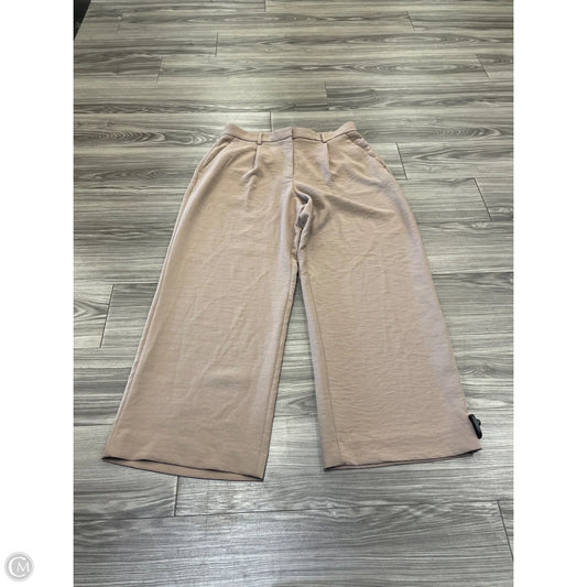 Pants Wide Leg By Abercrombie And Fitch In Brown, Size: 14