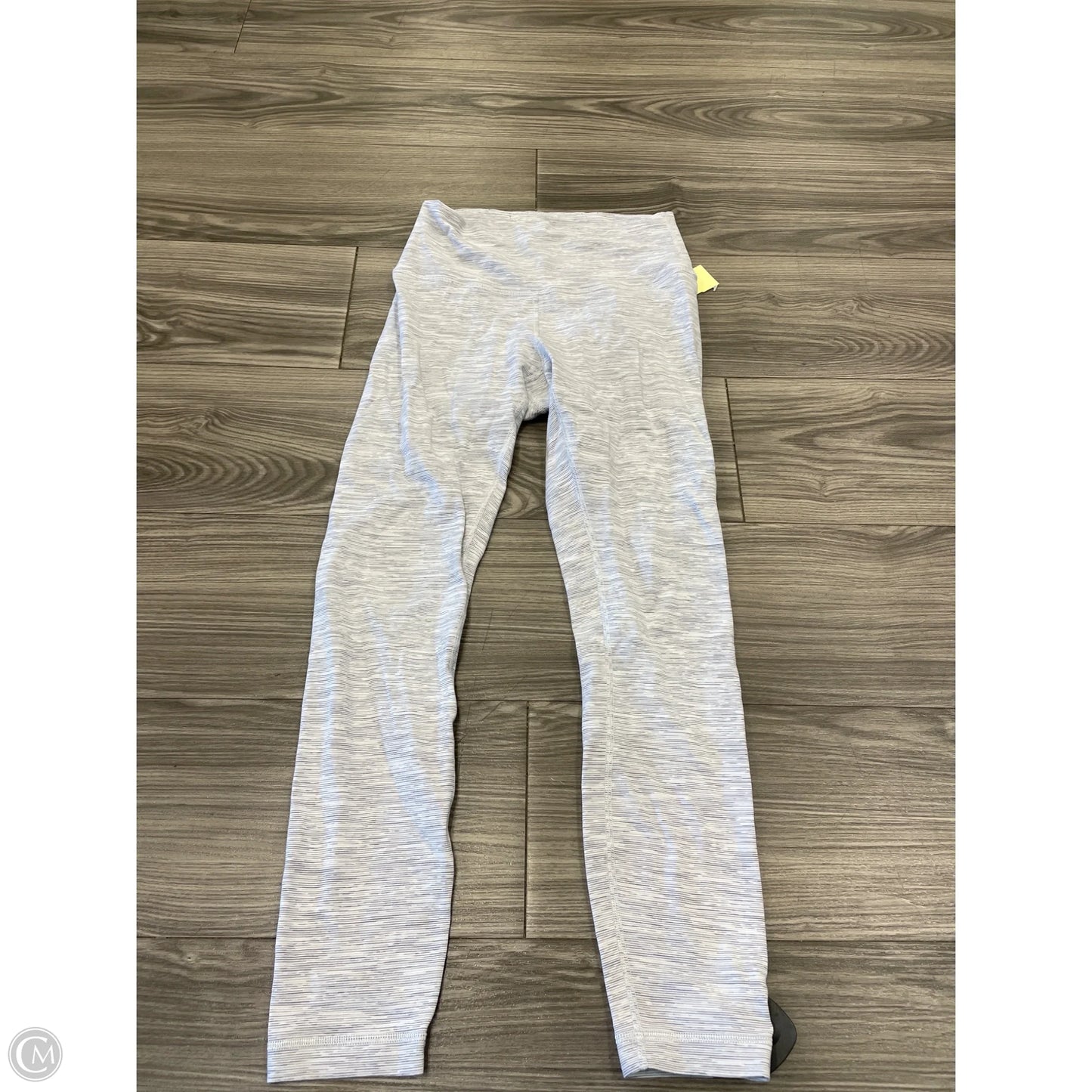 Athletic Leggings By Lululemon In Grey, Size: 8