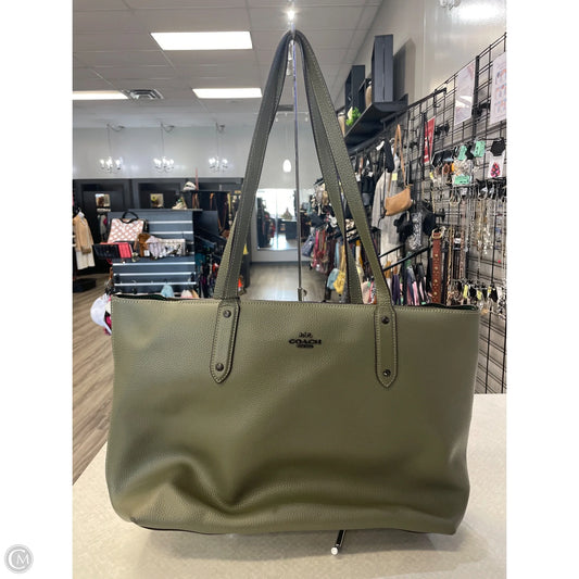 Tote Designer By Coach, Size: Large