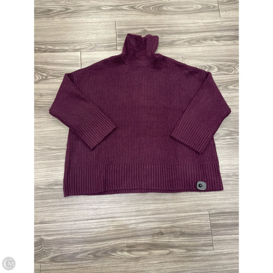 Sweater By Ava & Viv In Purple, Size: 3x