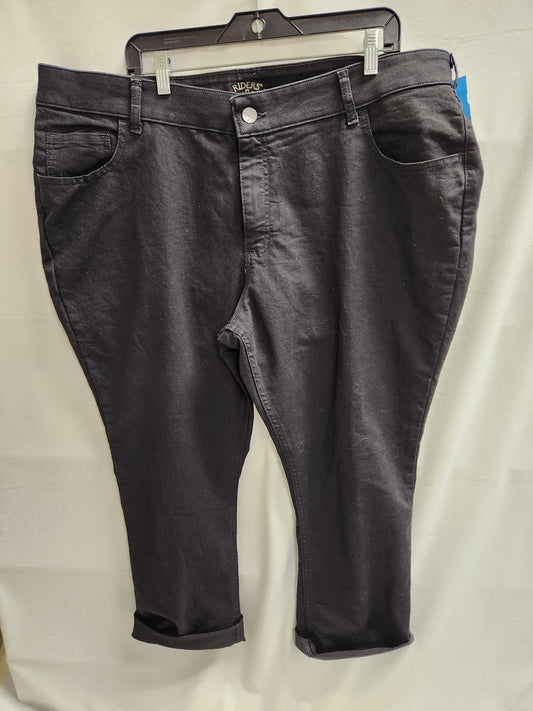 Jeans Straight By Riders  Size: 22
