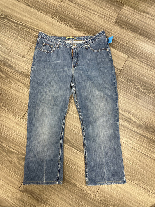 Jeans Straight By Riders  Size: 16