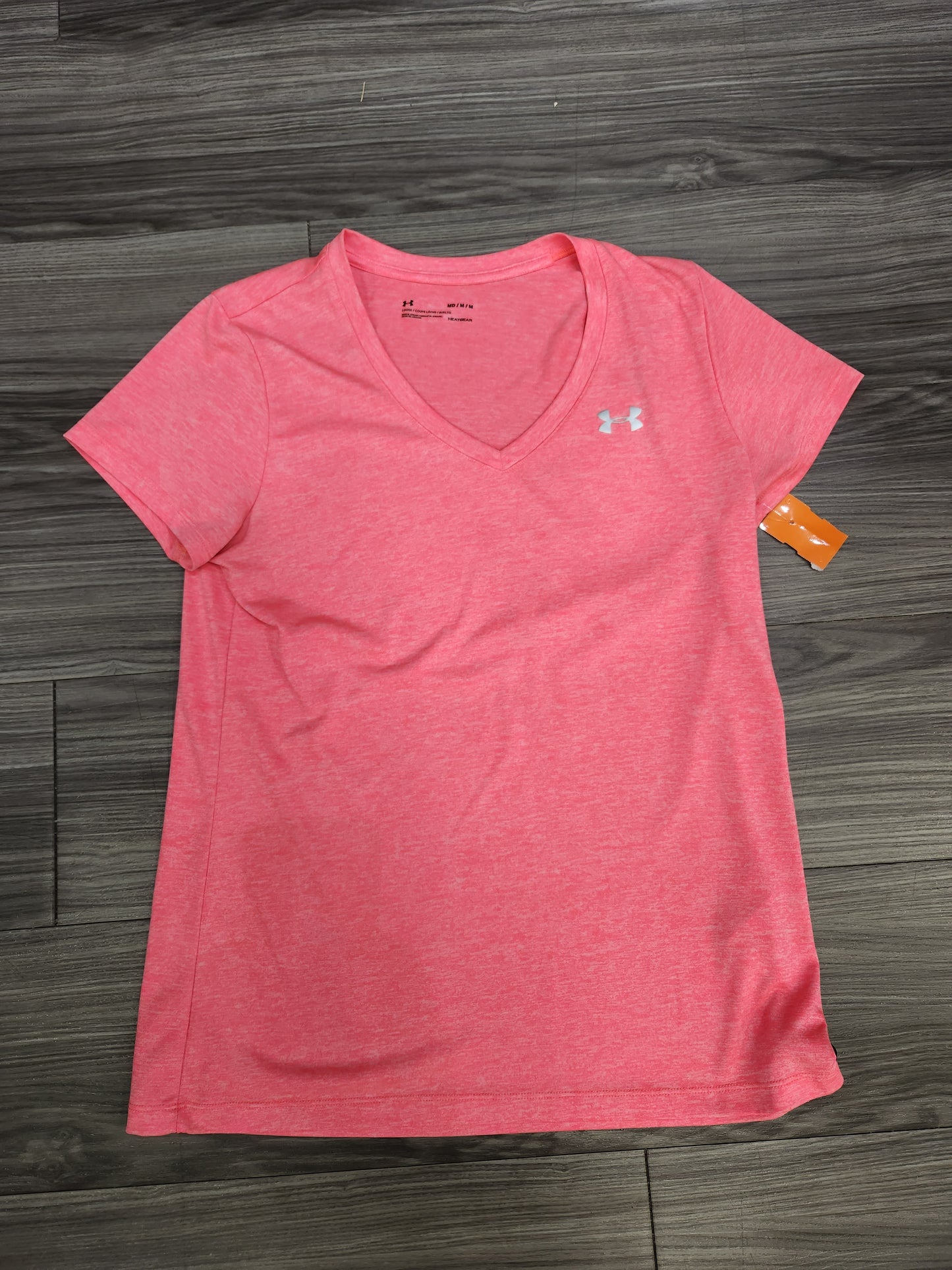 Athletic Top Short Sleeve By Under Armour  Size: M
