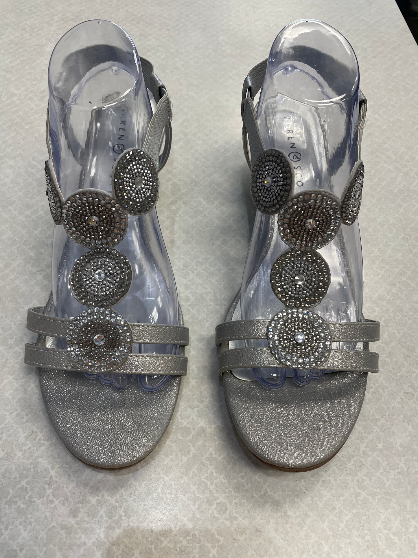 Sandals Heels Wedge By Karen Scott  Size: 11