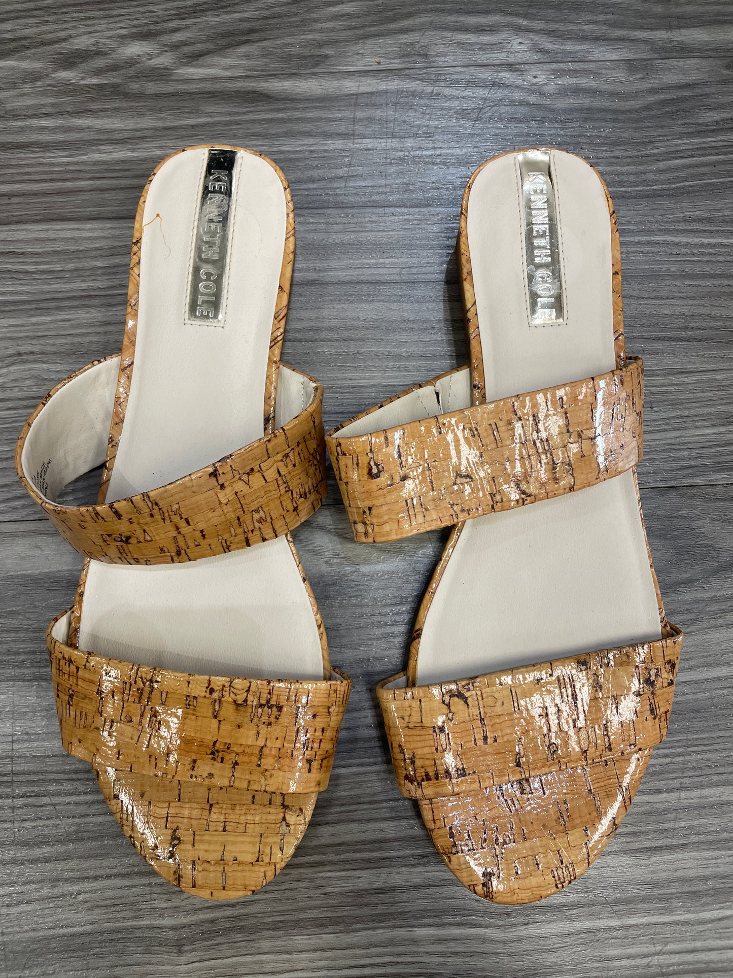 Sandals Heels Block By Kenneth Cole  Size: 8.5