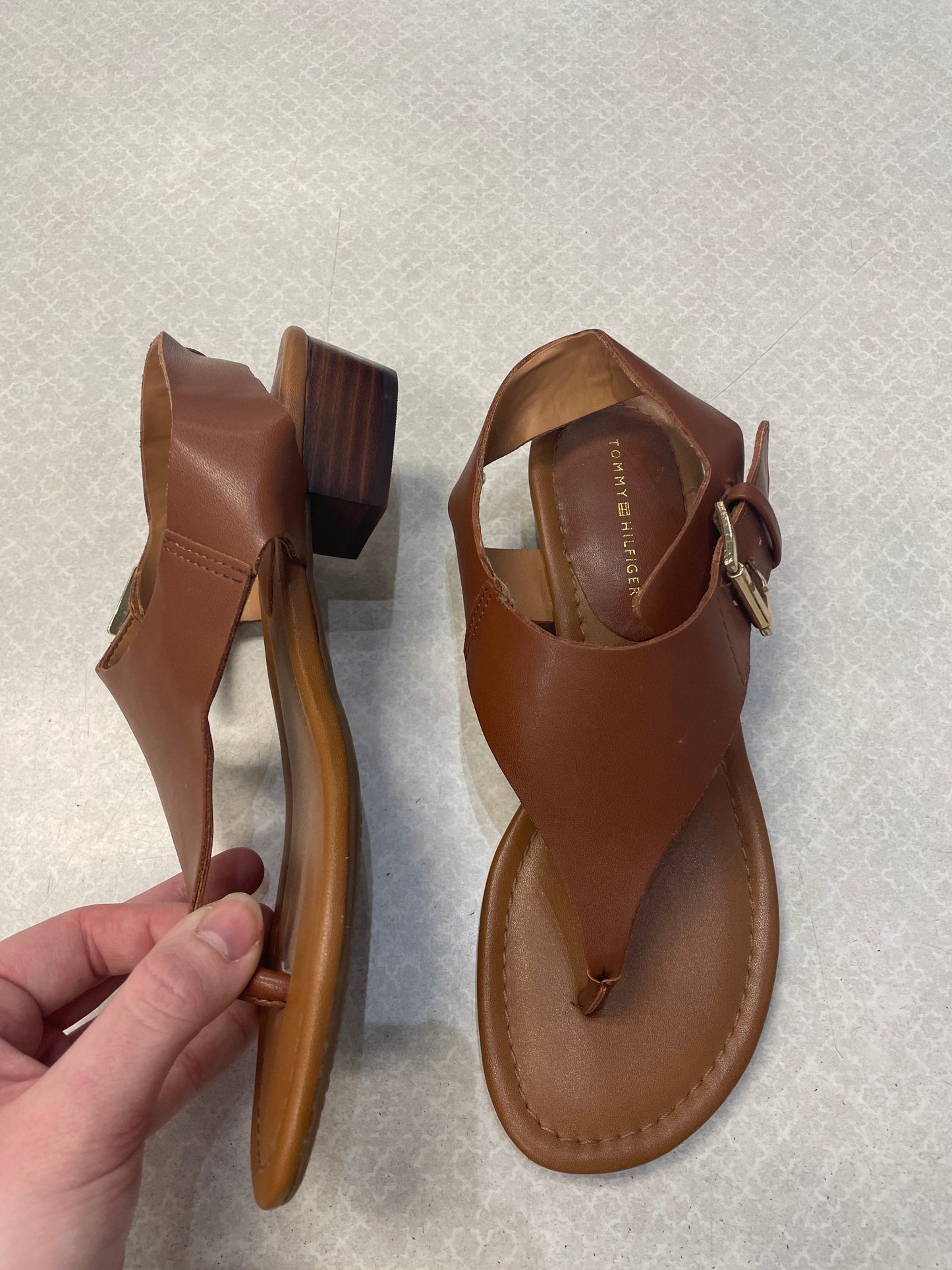 Sandals Heels Block By Tommy Hilfiger  Size: 6.5