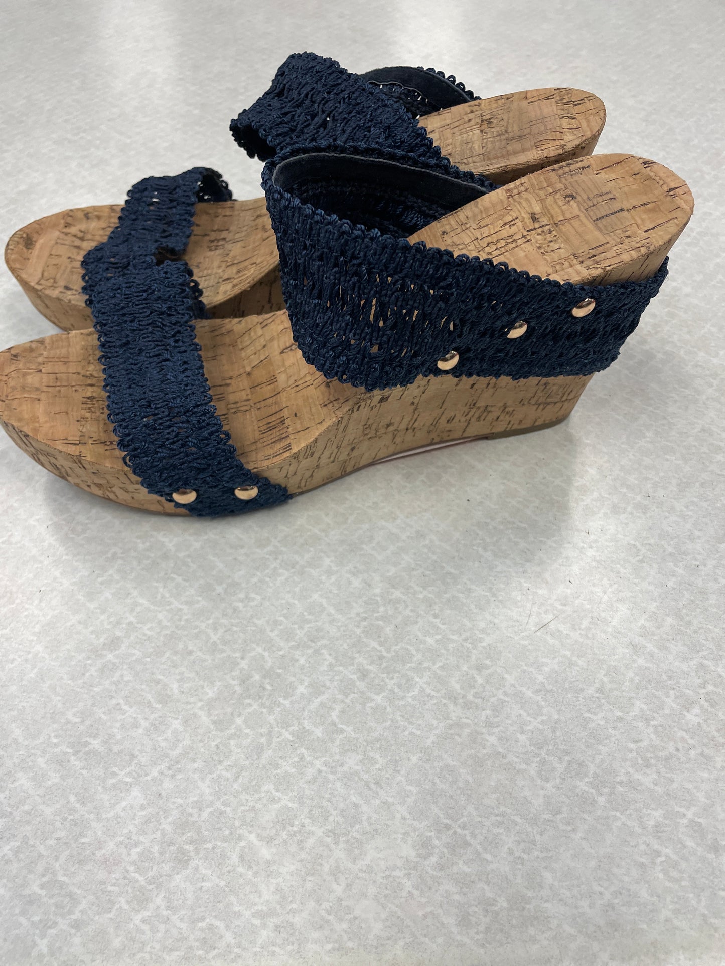 Sandals Heels Wedge By Clothes Mentor  Size: 8.5