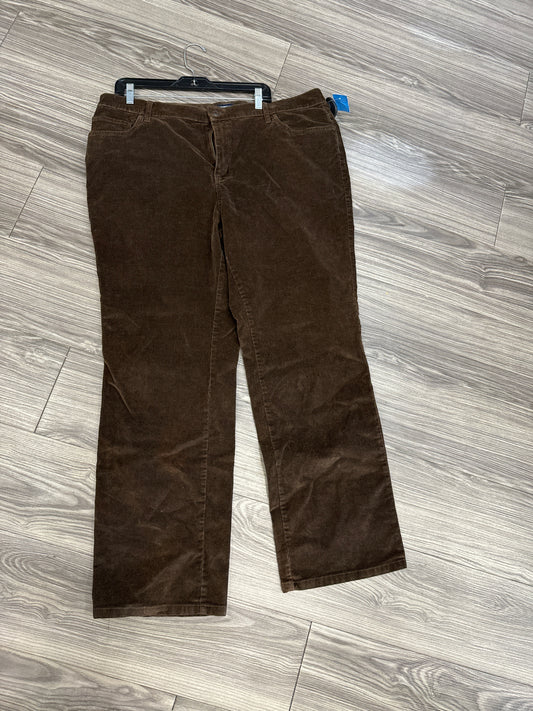 Pants Corduroy By Sonoma  Size: 20