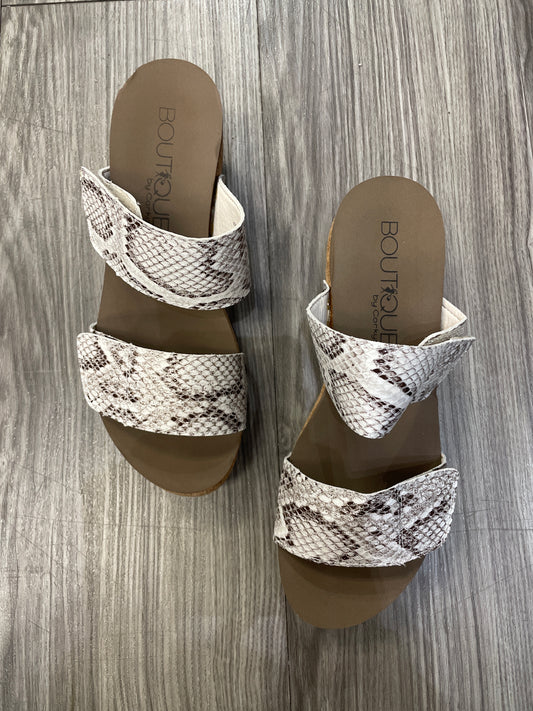 Sandals Heels Wedge By Corkys  Size: 7