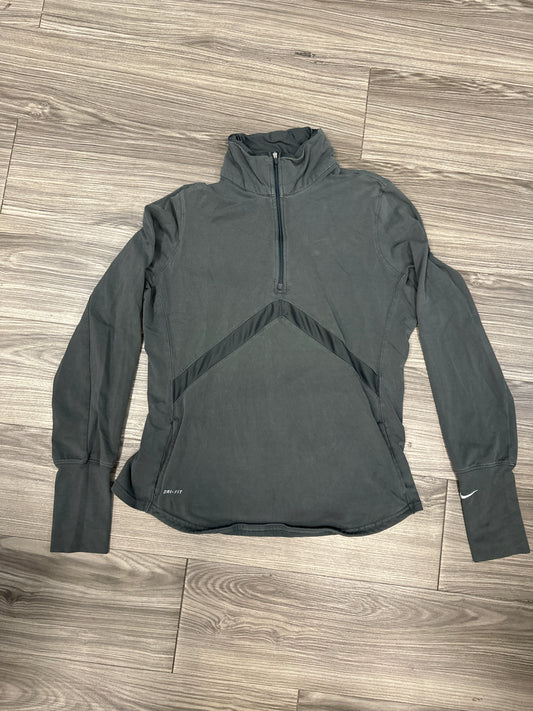 Athletic Top Long Sleeve Collar By Nike  Size: Xl