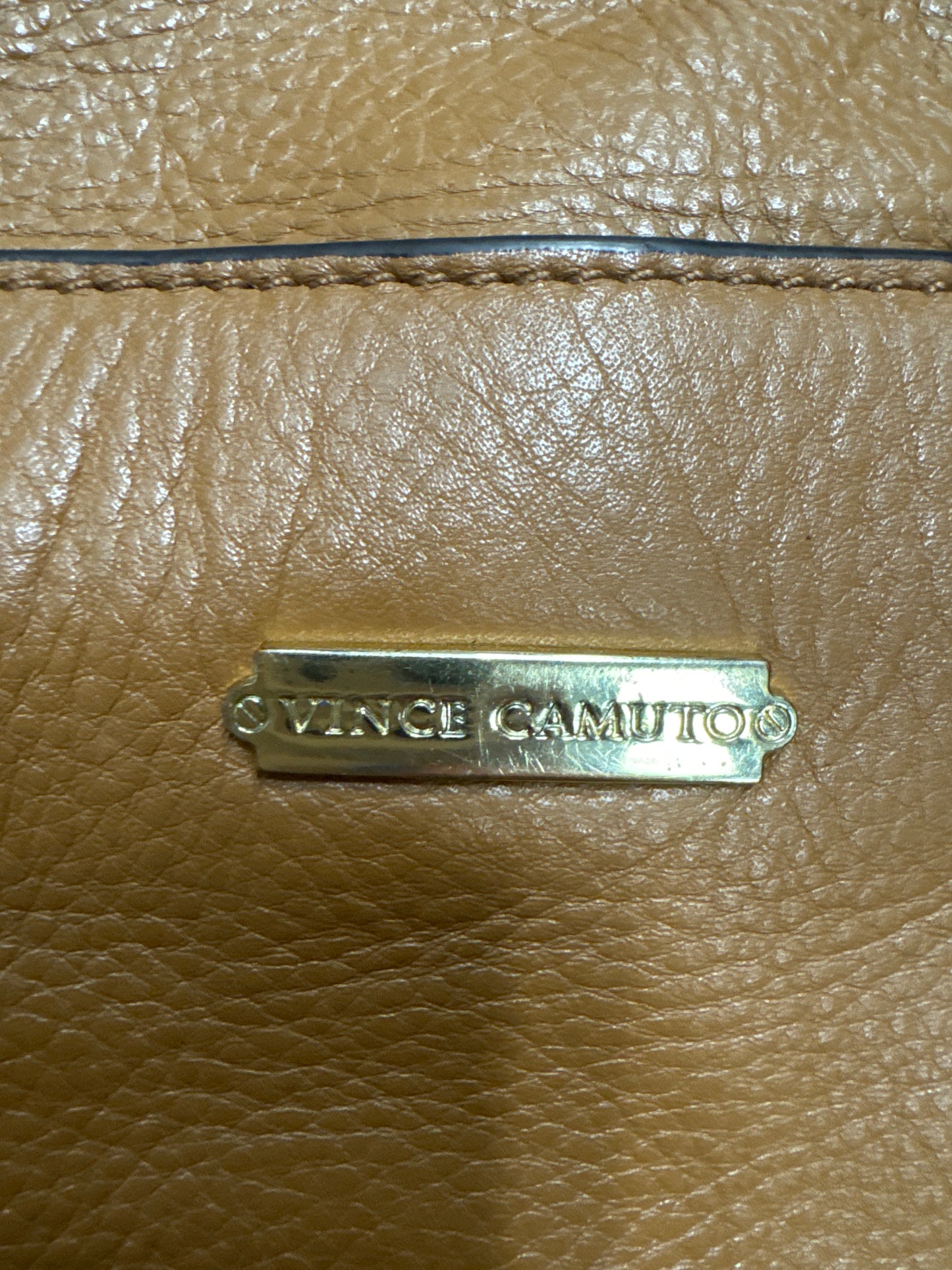 Handbag Leather By Vince Camuto  Size: Large