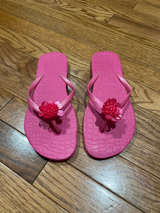 Sandals Flip Flops By Lindsay Phillips  Size: 8