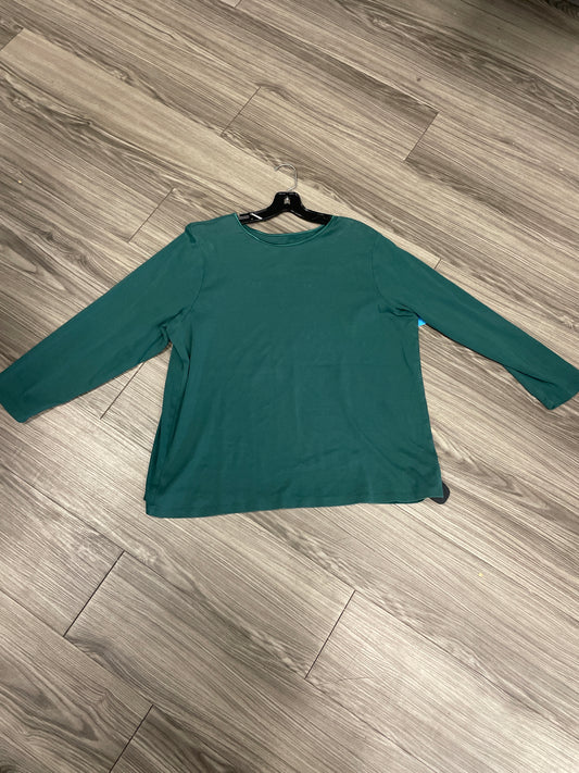 Top Long Sleeve By Cj Banks  Size: 2x